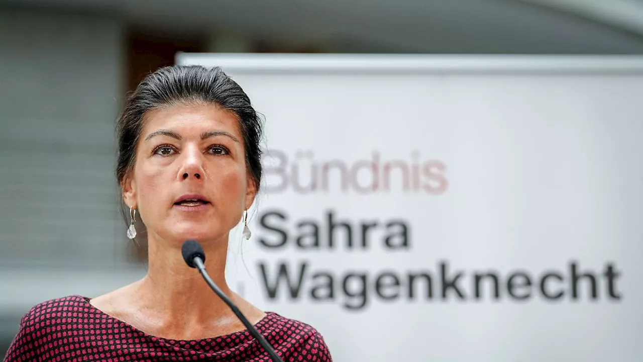 BSW-Chefin Sahra Wagenknecht wünscht sich Weihnachtsgeld für Rentner