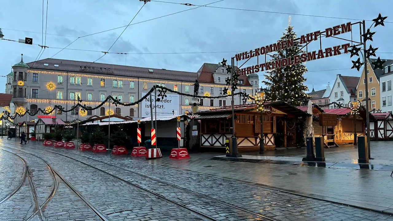 Polizei nimmt Iraker fest: Anschlag auf Augsburger Weihnachtsmarkt vereitelt?