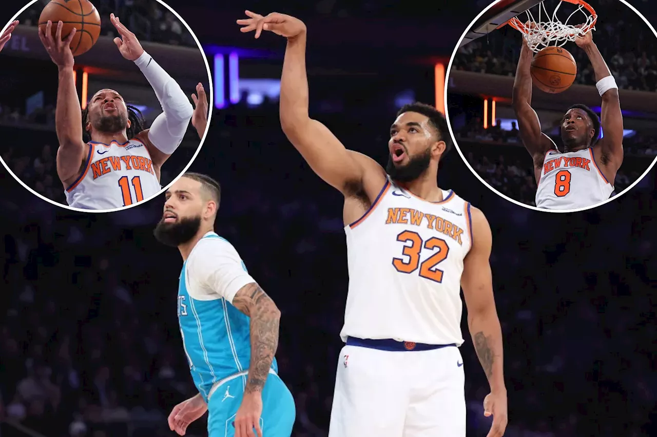 Brunson Injured as Knicks Dominate Hornets, Secure Fourth Straight Win