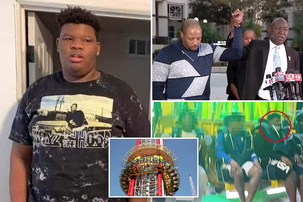 Family of Missouri teen Tyre Sampson who fell to his death from Orlando amusement park ride awarded $310M