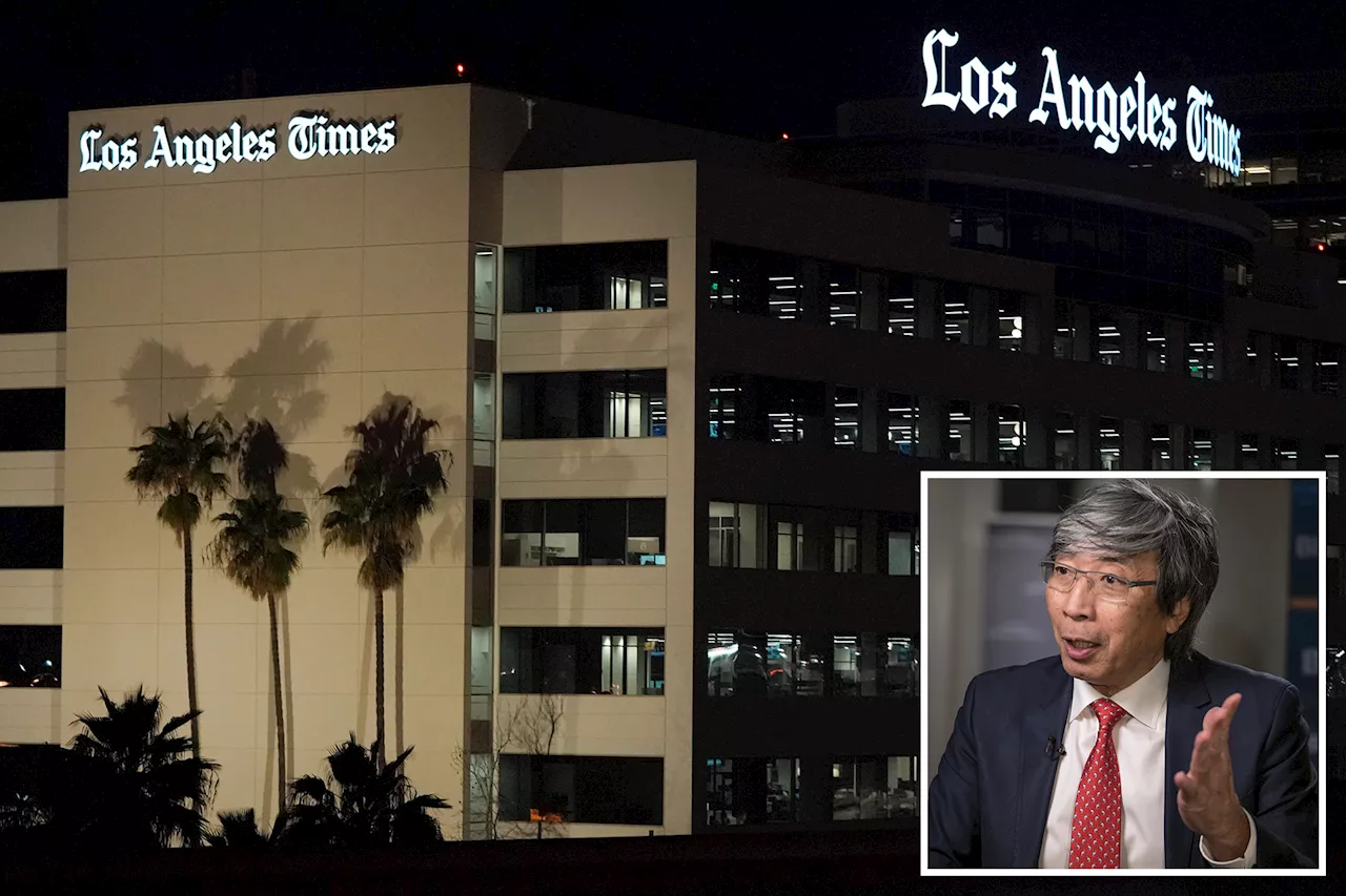 LA Times owner Patrick Soon-Shiong says 'bias meter' tagged to articles coming in January