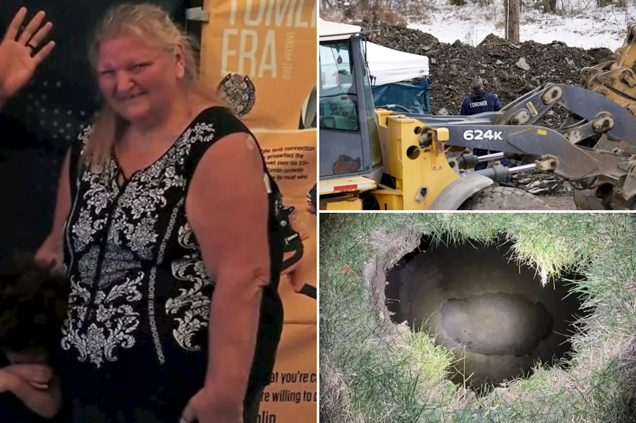 Searchers think they have found missing Pennsylvania woman last seen near sinkhole: coroner