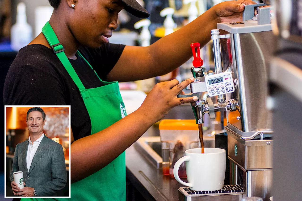 Starbucks CEO Brian Niccol reveals plan to get customers coffee in 'less than 30 seconds'