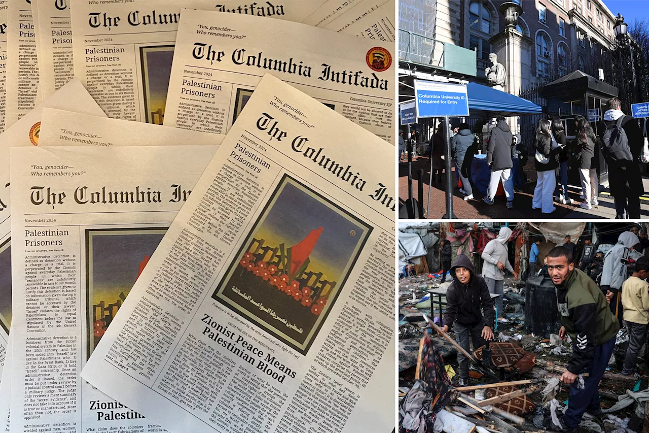 Students at Columbia University launch anti-Israel 'Columbia Intifada' newspaper: 'Outrageous'