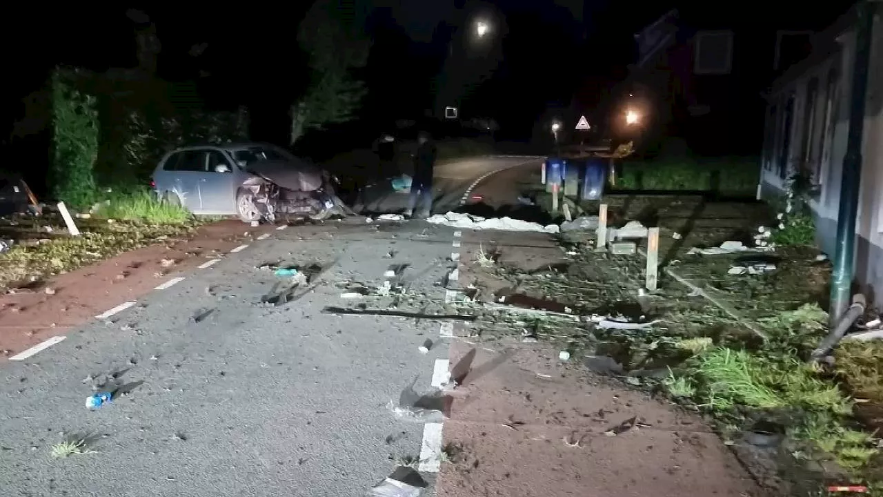 Spectaculaire achtervolging met dik 200 per uur eindigt met crash