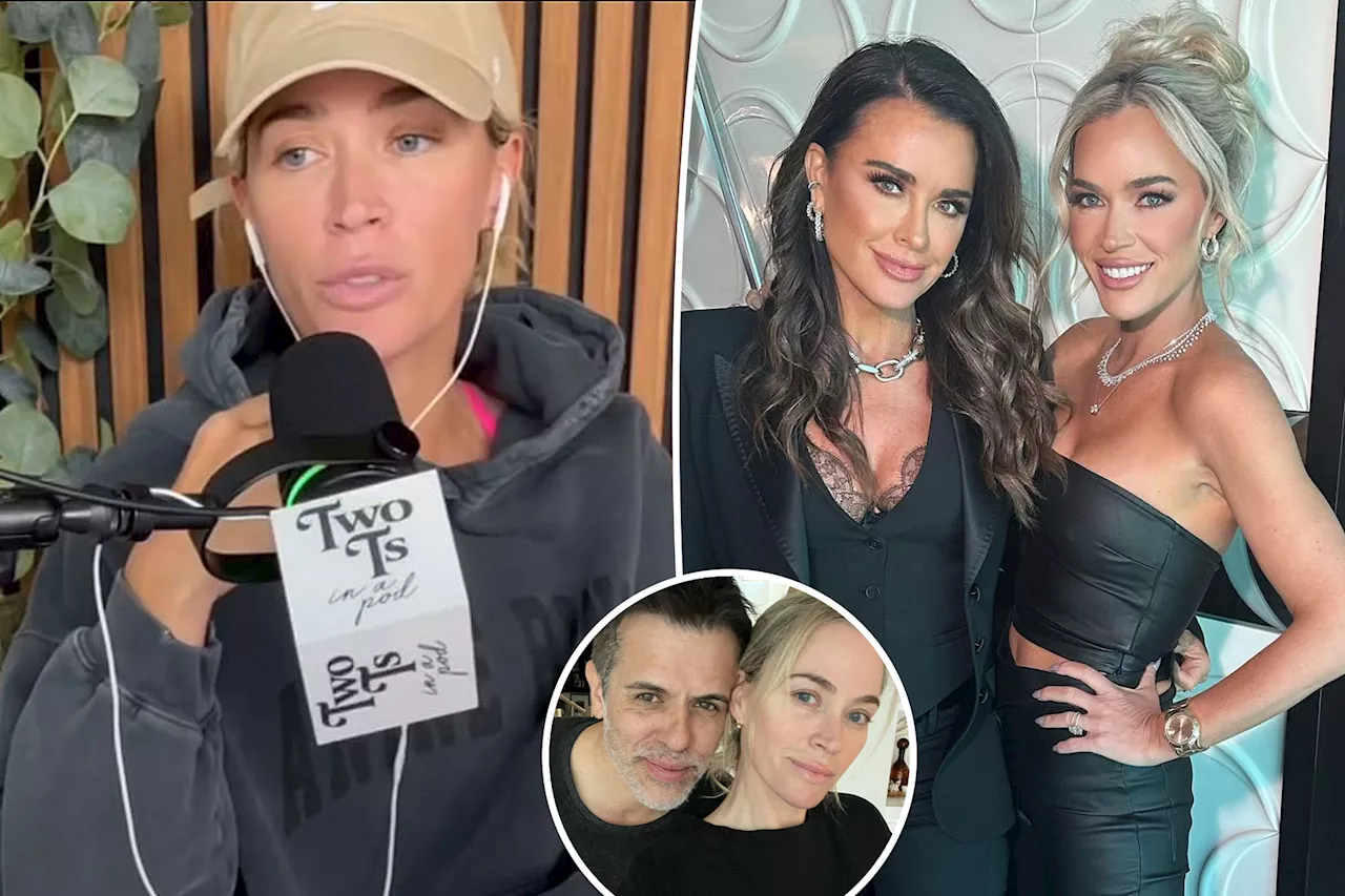 Teddi Mellencamp reveals she’s living with Kyle Richards amid divorce from Edwin Arroyave