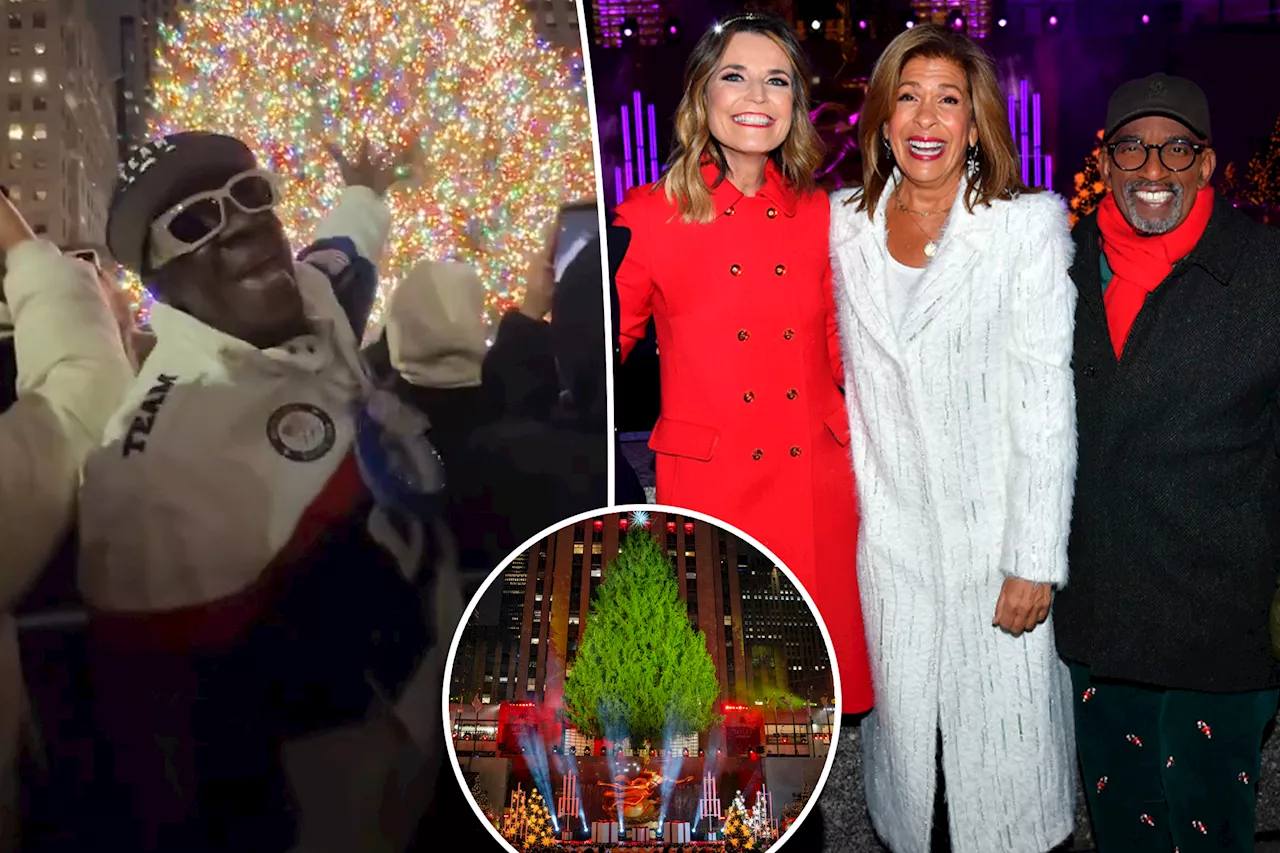 Today Show Hosts Enjoy Merry Christmas Tree Lighting Despite Drama