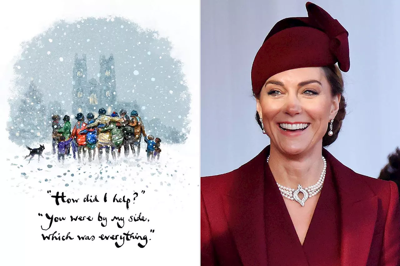 Kate Middleton Reveals the Heartwarming Illustration and Message She Chose for Her Carol Service