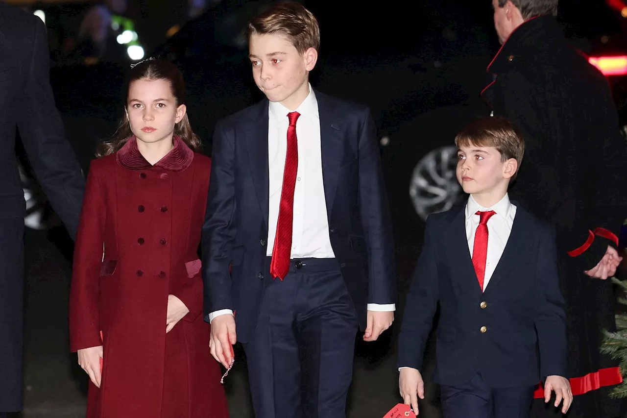 Prince George, Princess Charlotte and Prince Louis Make First Public Appearance in Six Months at Poignant Event