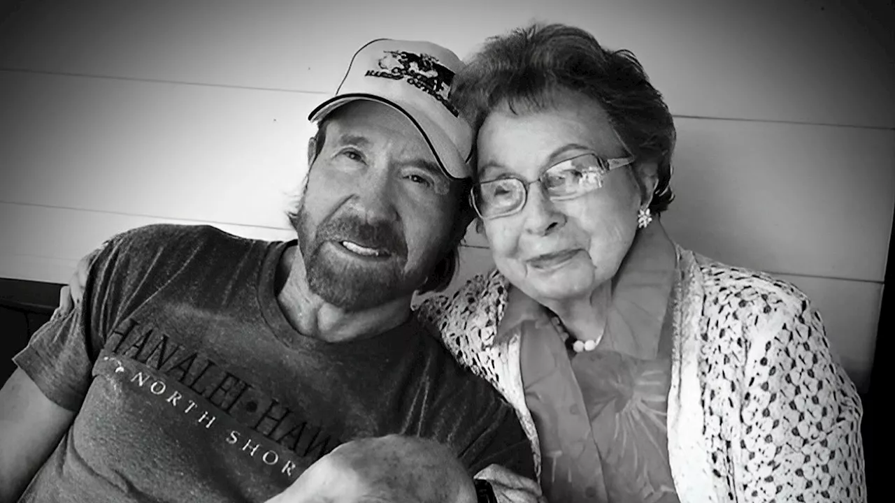 Chuck Norris nimmt Abschied von seiner Mutter Wilma (†103)