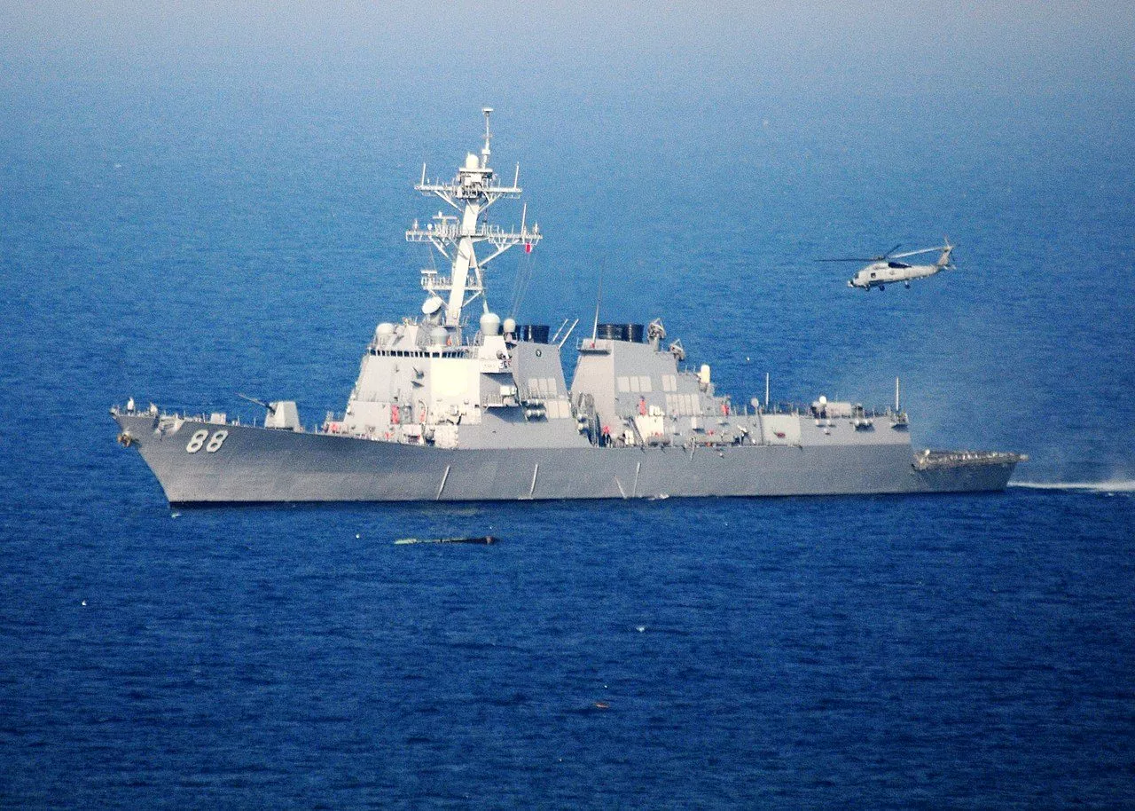 US destroyer sailing near Spratly Islands is exercising navigational rights