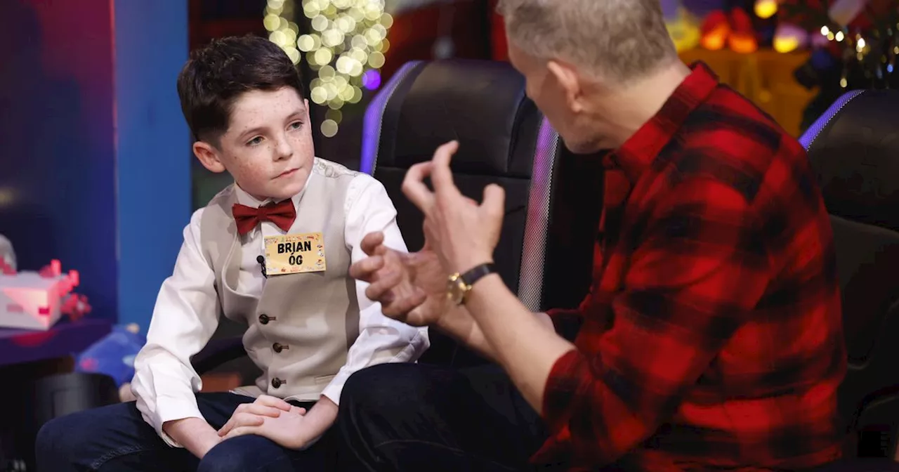 Late Late Toy Show viewers are obsessed with 'fully grown man' Brian Óg from Tyrone