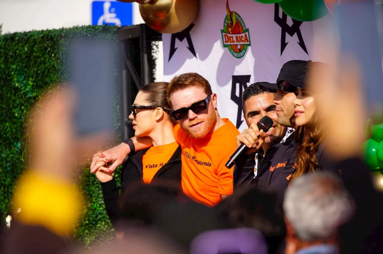 Photos: Canelo Álvarez opens his first San Diego taco shop