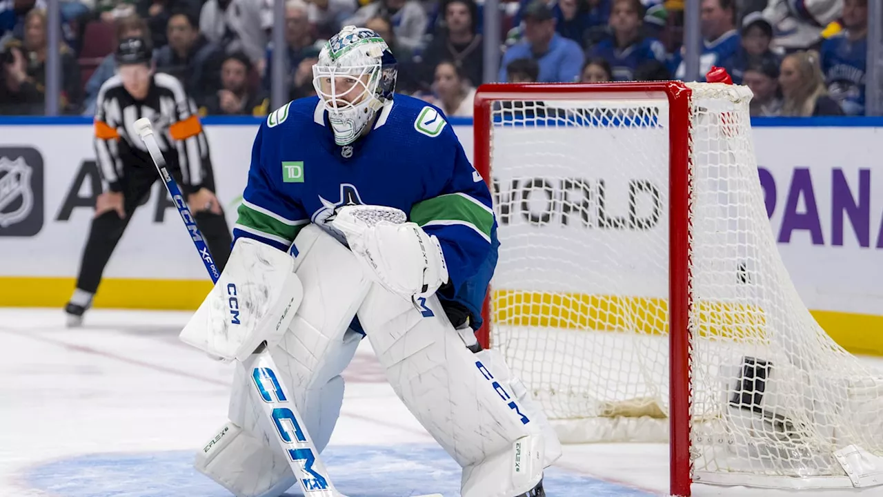 Vancouver Canucks Expect Starting Goalie Back Soon