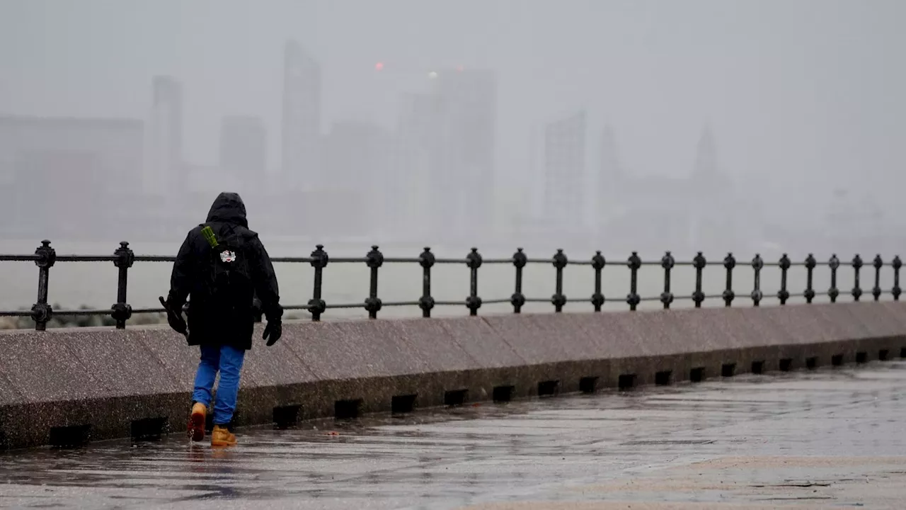 Dozens of flood alerts and warnings in place as UK braces for Storm Darragh