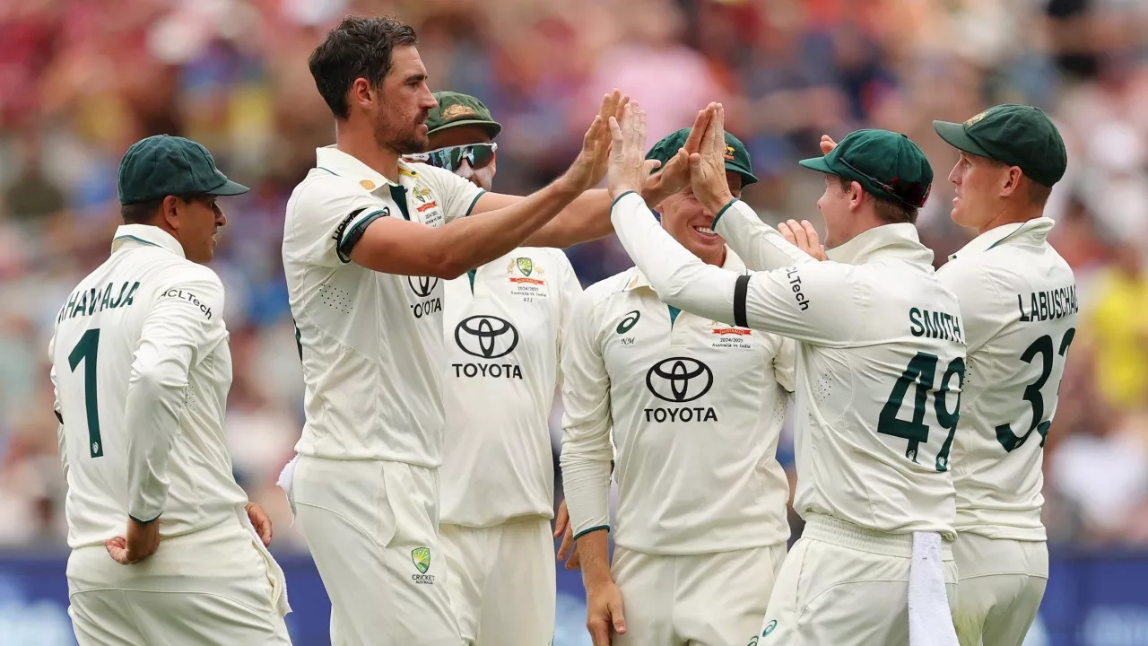 Australia in control after strong start to second Test