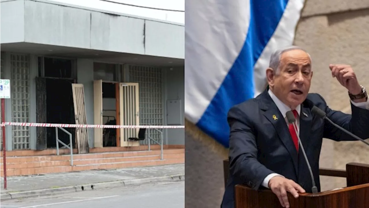 Netanyahu blames Aus Labor govt for Melbourne synagogue fire