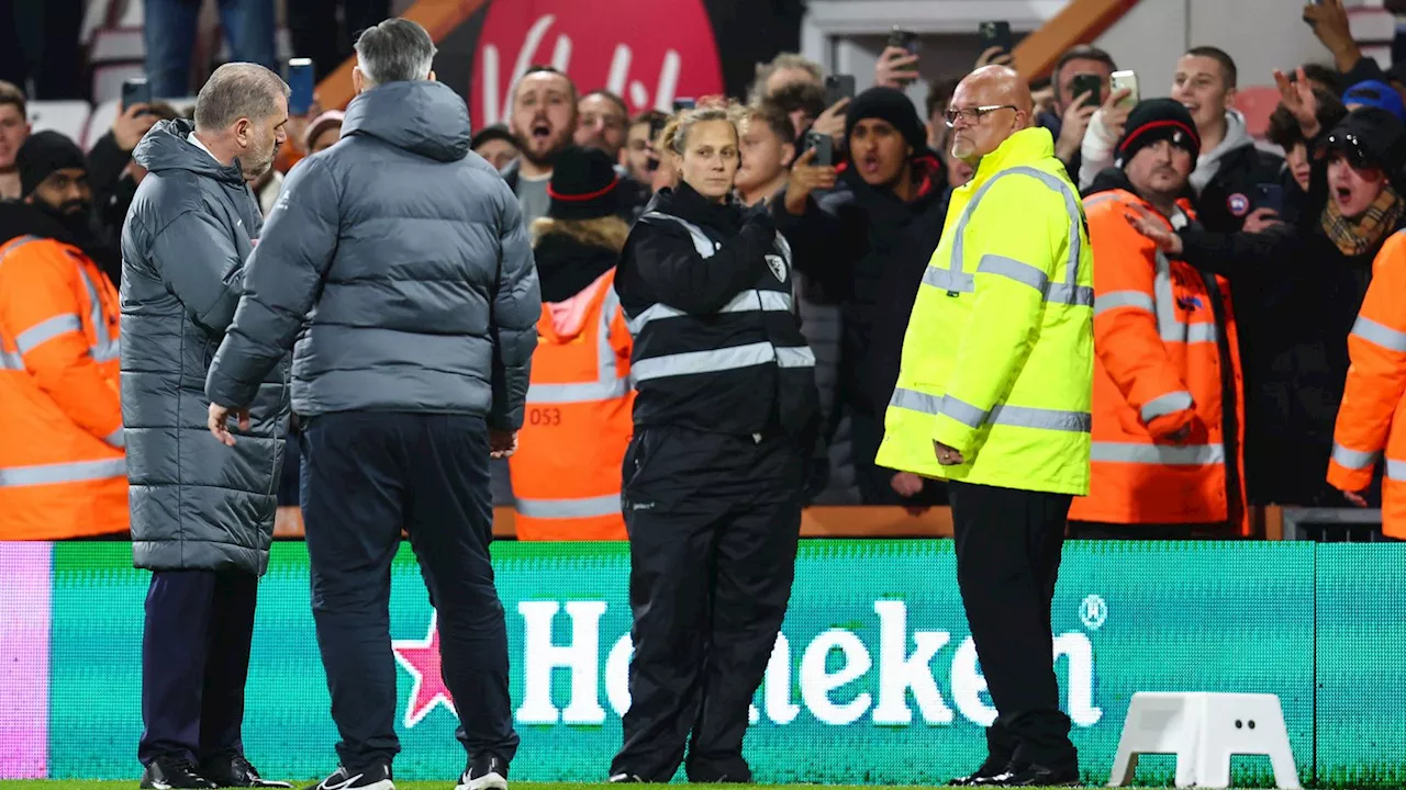 Ange Postecoglou confronts Tottenham fans following Bournemouth loss admitting he copped 'pretty direct feedback'