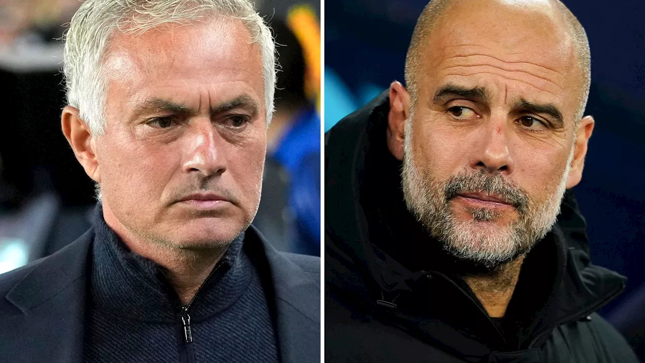 Jose Mourinho hits back at Pep Guardiola: 'I won my Premier League trophies fairly'