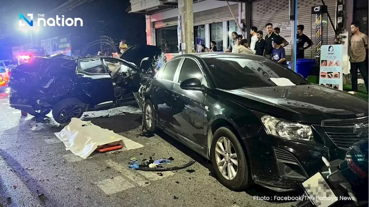 Chinese man arrested after fatal multi-car crash in South Pattaya