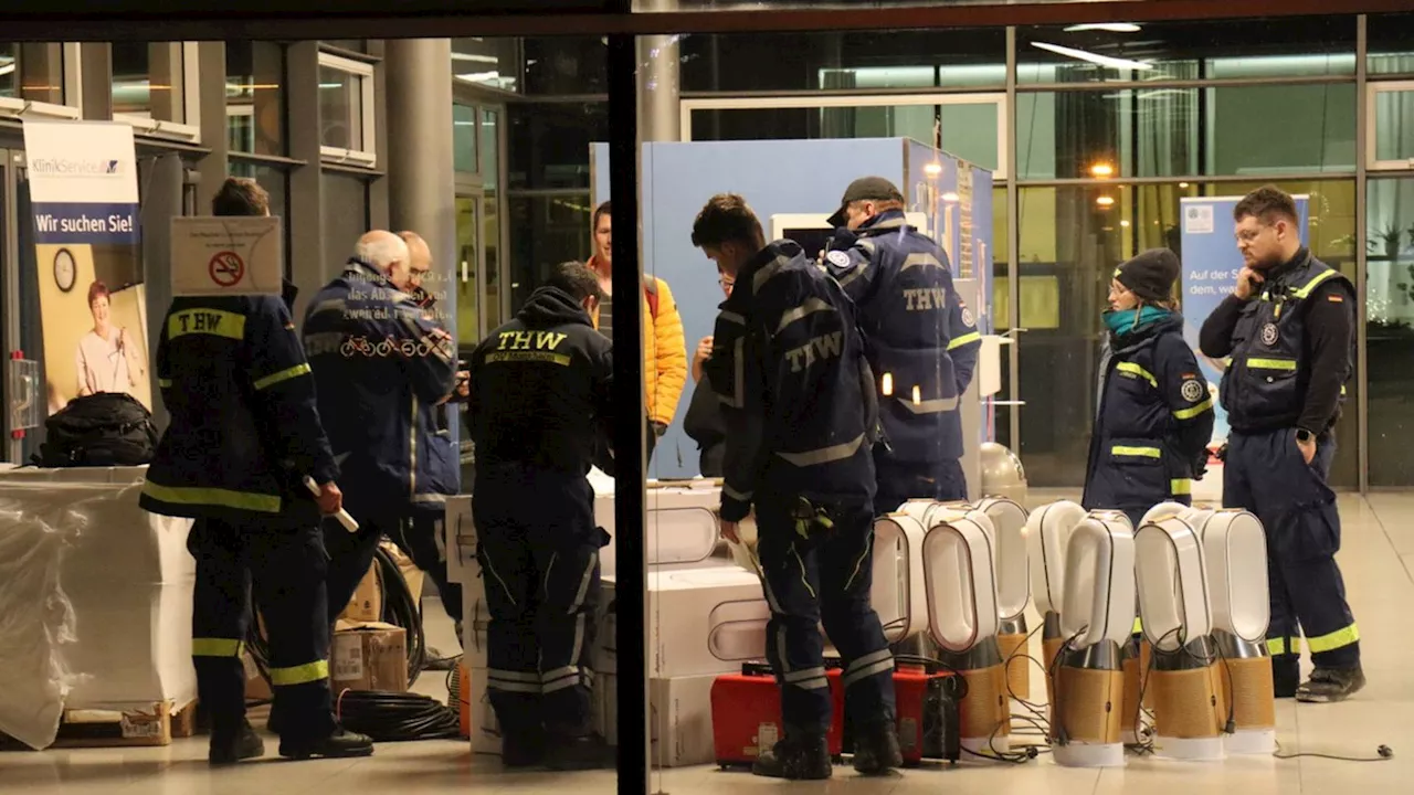 Großeinsatz: Heizungsausfall an Heidelberger Uni-Klinik