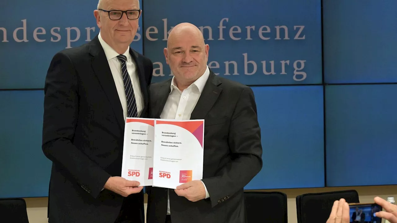 Regierungsbildung: Kabinett von SPD und BSW steht - Entscheidung über Koalition