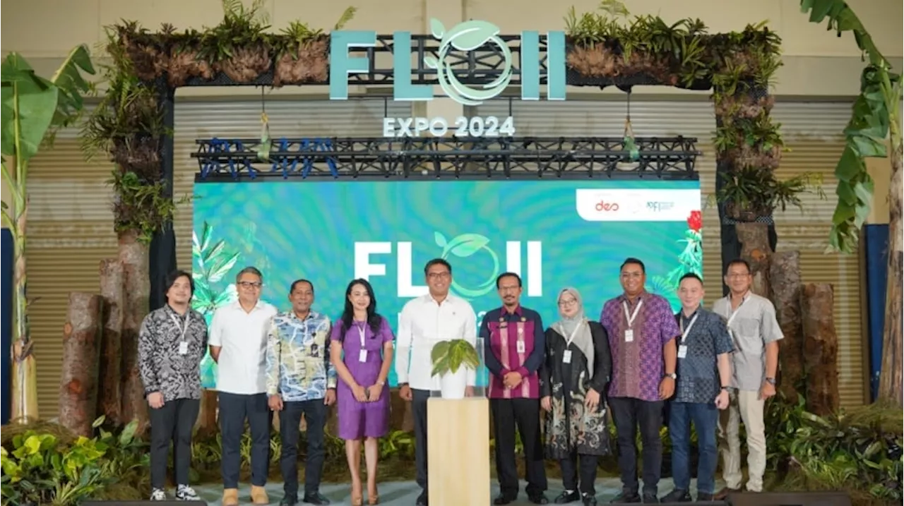 FLOII Expo 2024 Resmi Dibuka, Perkenalkan Keunikan Keanekaragaman Tanaman Hias Indonesia