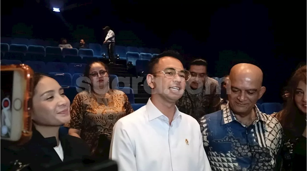 Kocaknya Raffi Ahmad dan Nagita Slavina Saling Ledek Jabatan saat Pidato