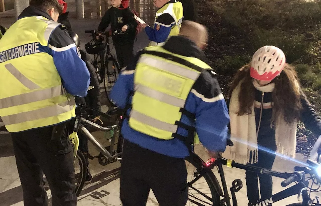 Le Barp : une opération de prévention pour les cyclistes et les utilisateurs de trottinettes