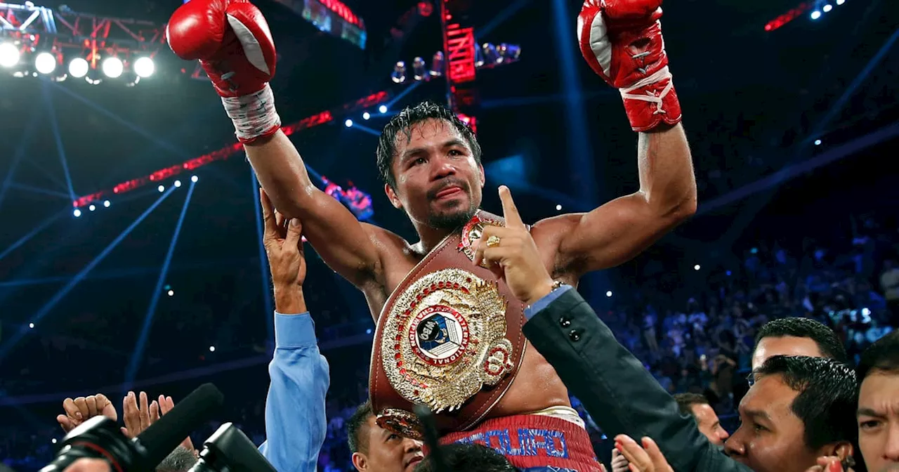 Manny Pacquiao, winner of titles in a record 8 weight classes, elected to Boxing Hall of Fame