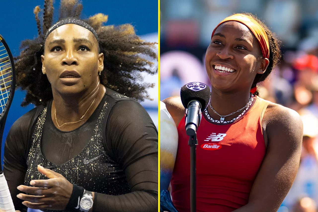 Coco Gauff instantly approves of Serena Williams updated GOAT list as hero joins LeBron James and Tiger...