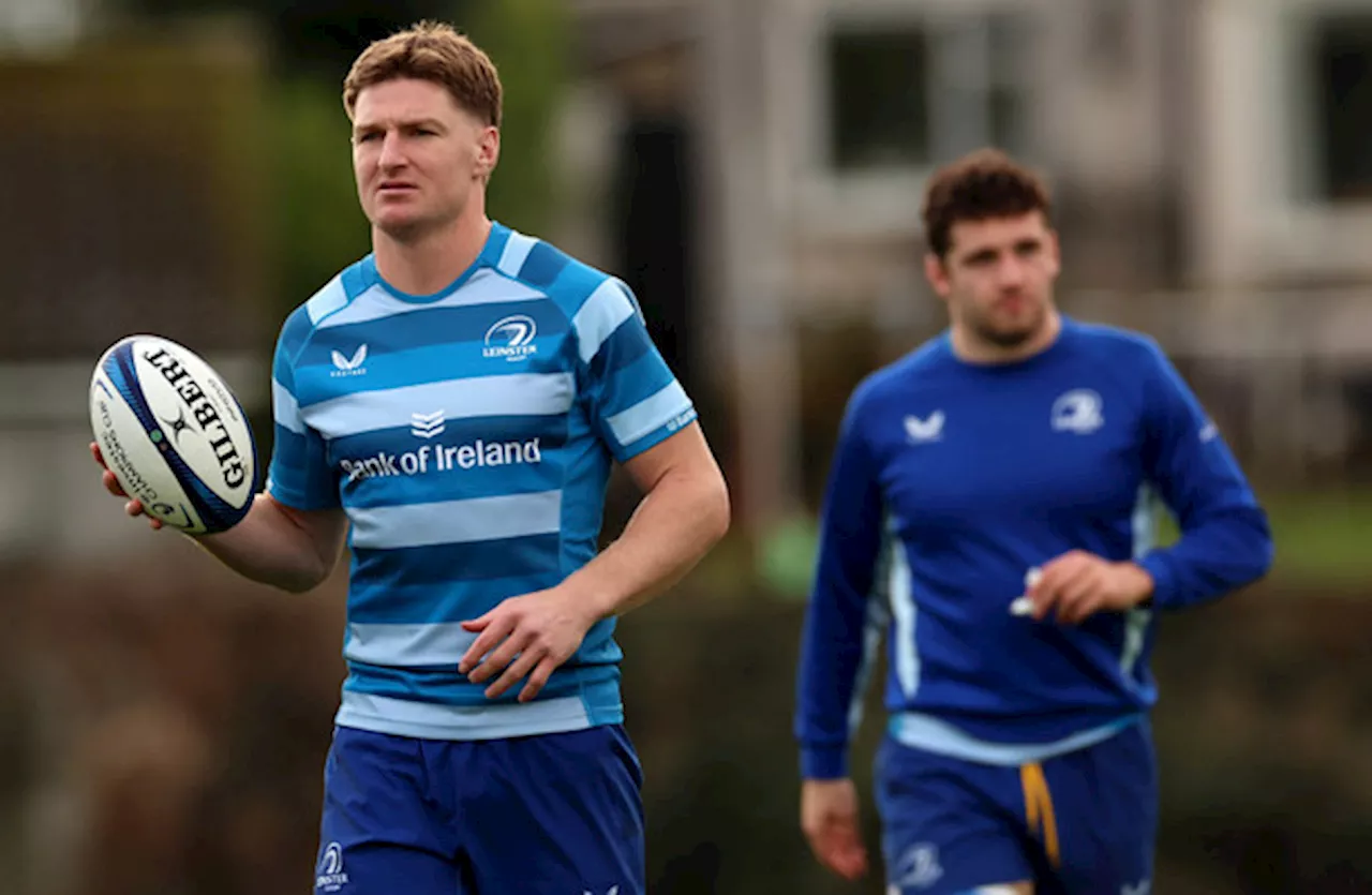 Barrett to debut off bench as Leinster welcome big guns back for Bristol