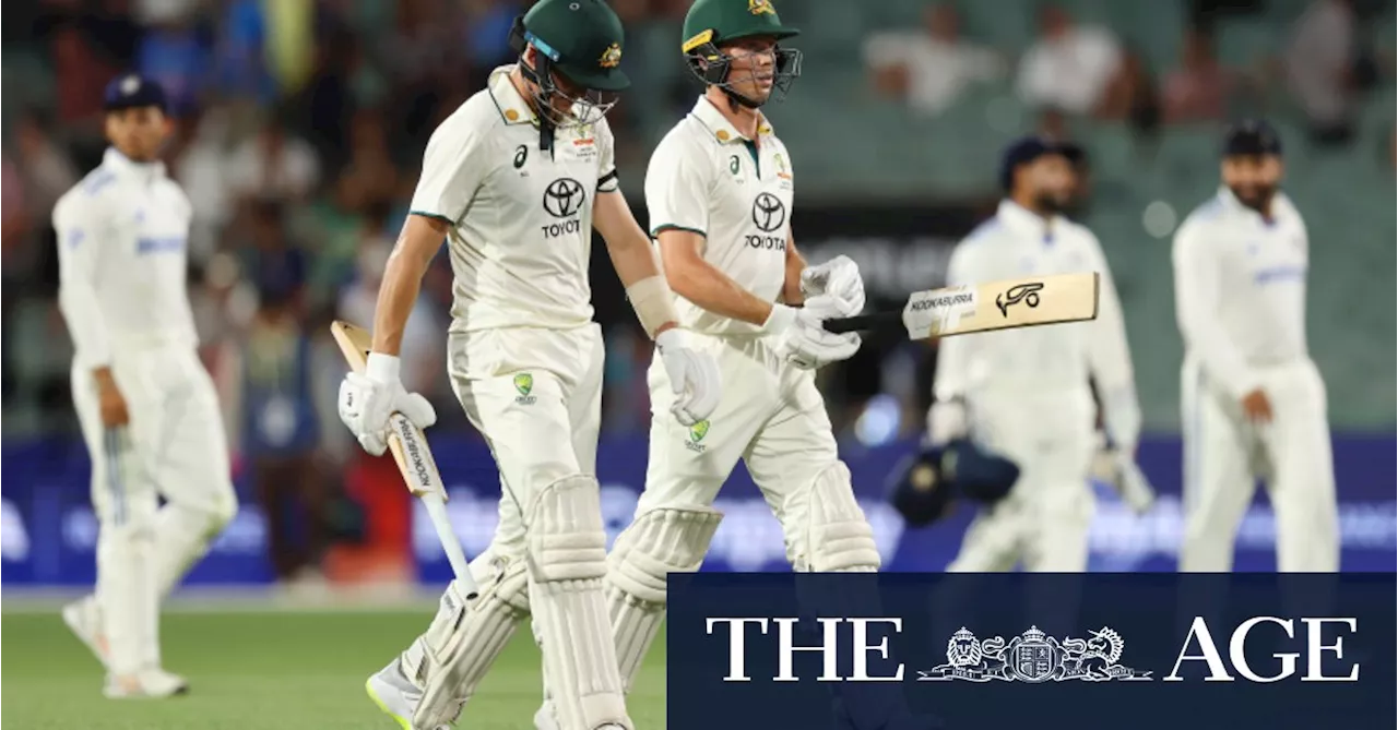 McSweeney, Labuschagne dig in to give Australia upper hand after Starc heroics