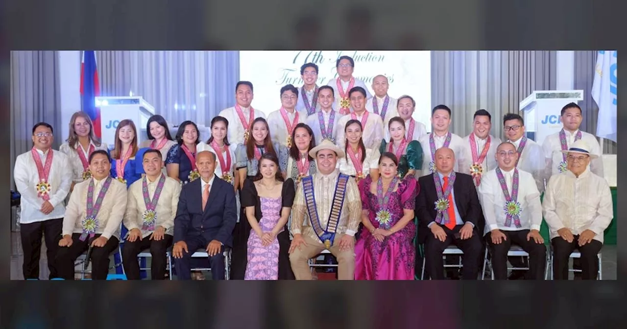 Christopher Lagman takes the helm as JCI Lucena's 77th President