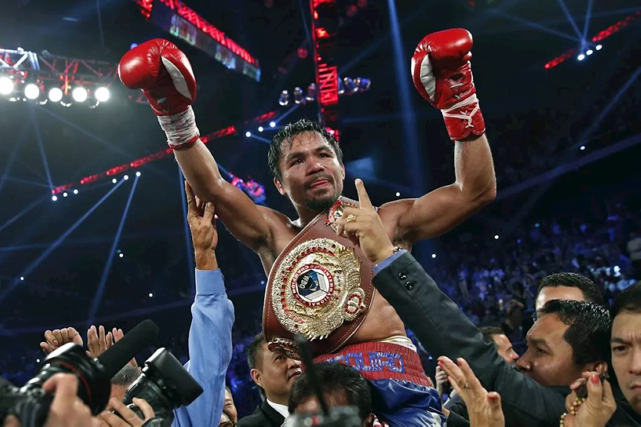 Pacquiao elected to Boxing Hall of Fame