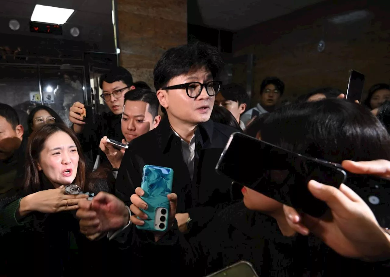 SKorea ruling party calls for Yoon's resignation