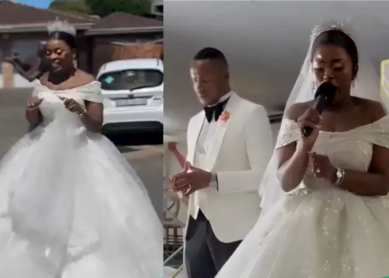 EISH WENA: Bride’s heartfelt wedding prayer moves SA’s[Video]