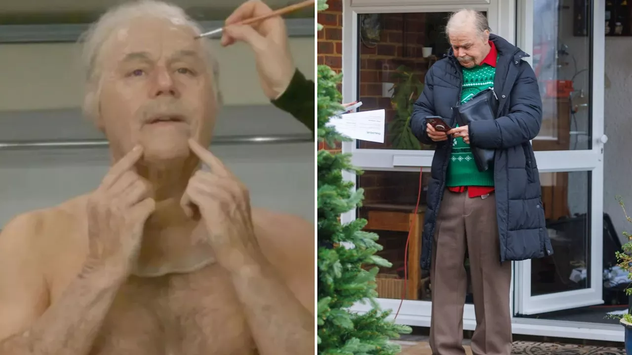 EastEnders icon looks completely unrecognisable as he transforms into OAP