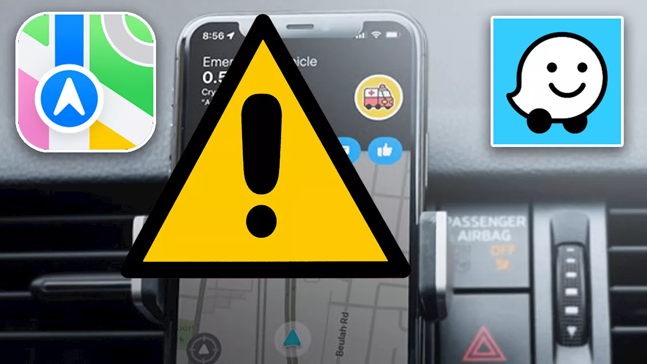 Waze and Apple Maps make major change that affects all Brit drivers – look out for important new alert...