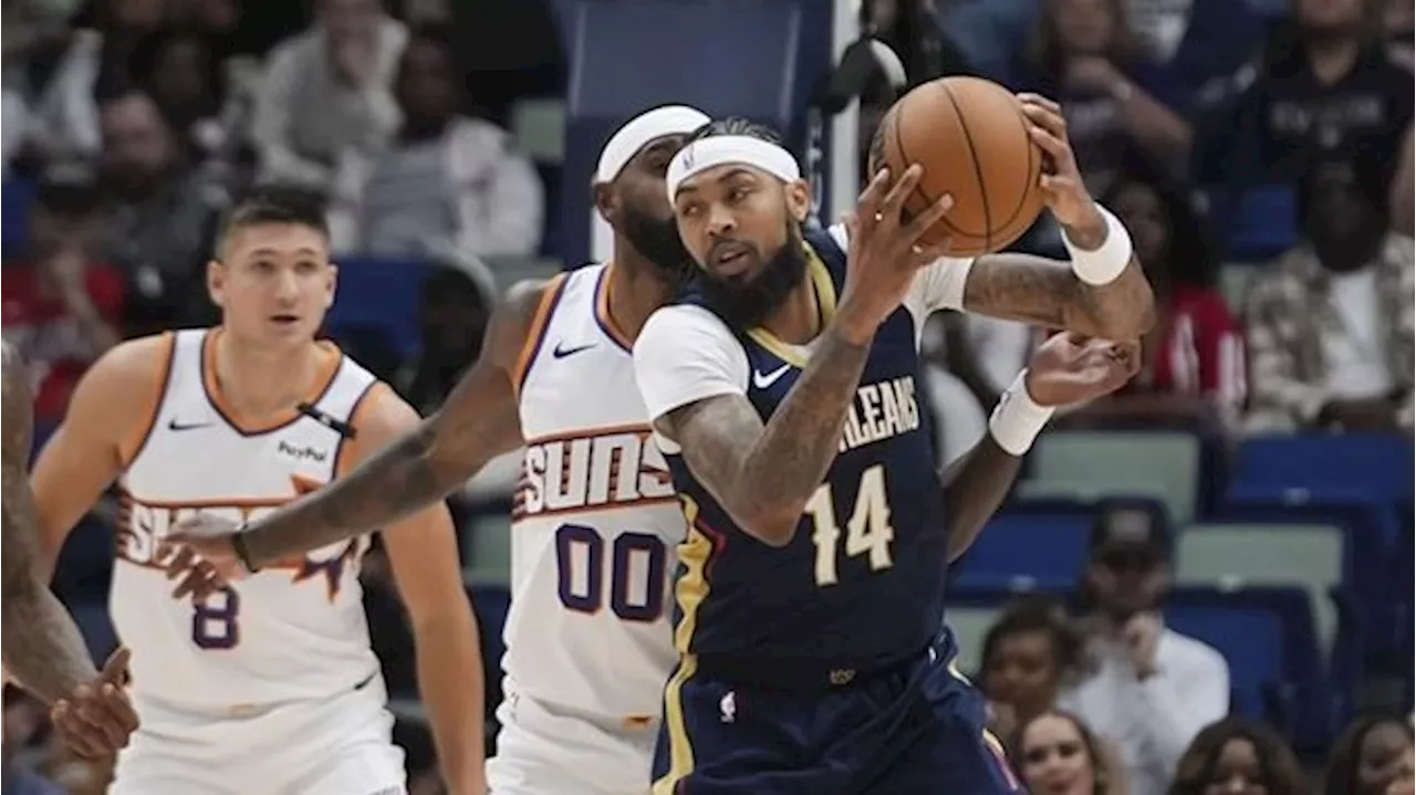 Ingram scores 29 points, healthier Pelicans top the Suns to snap nine-game skid