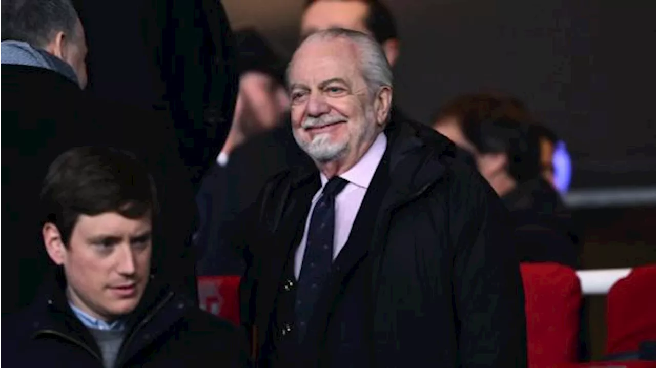 Napoli fuori dalla Coppa Italia, De Laurentiis: 'Conte ha fatto benissimo a cambiarli tutti'