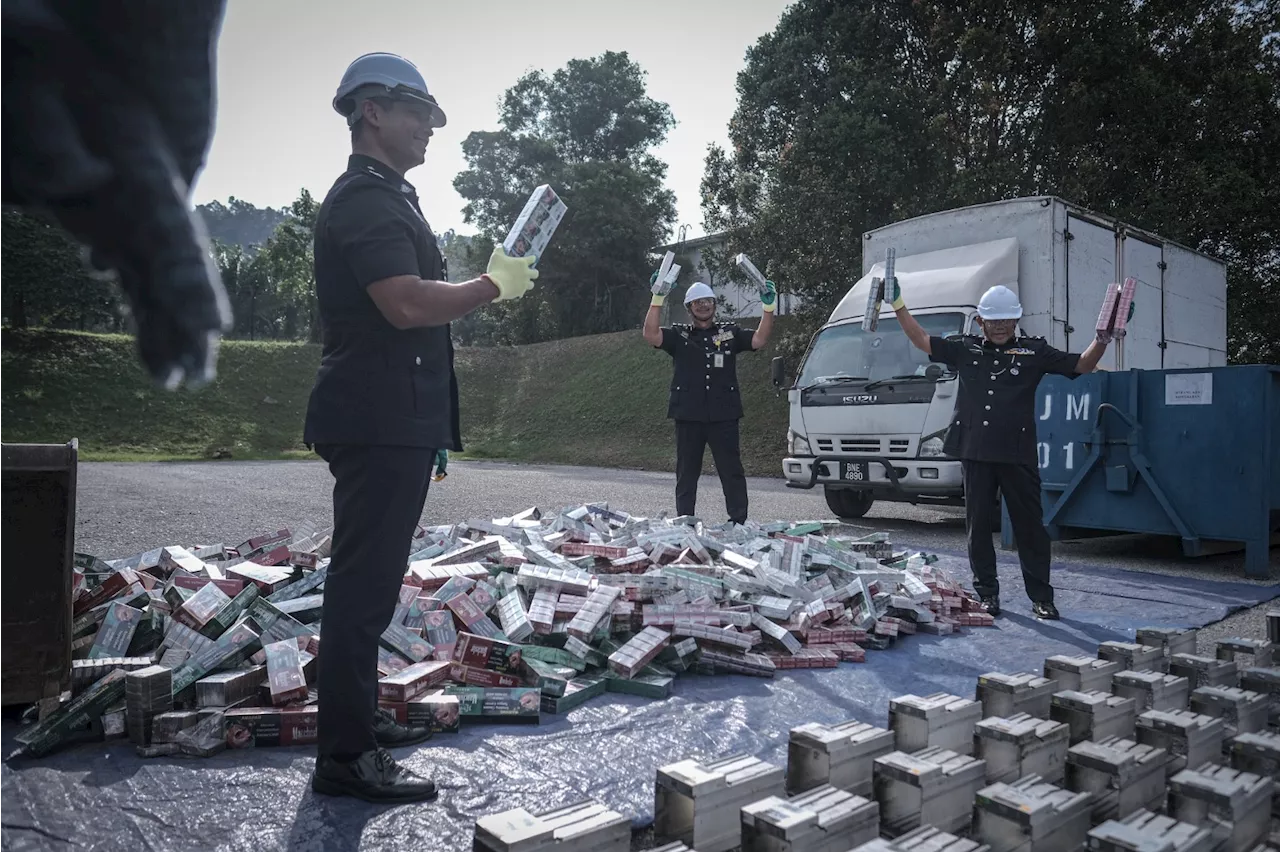 Rokok, arak antara barang rampasan dilupus, nilai lebih RM155,000