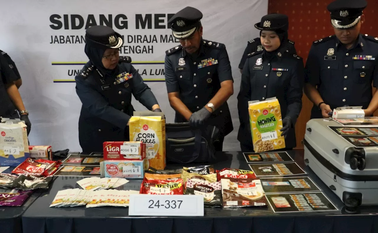 Seludup dadah di KLIA tumpas, nilai lebih RM1.5 juta