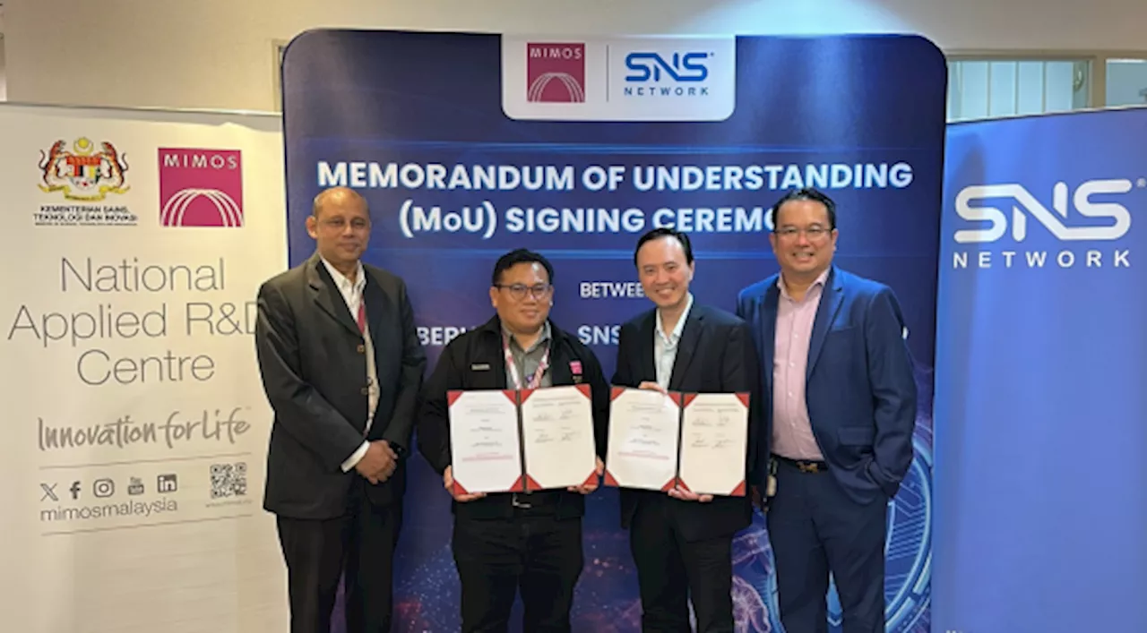 SNS Network meterai MoU dengan MIMOS