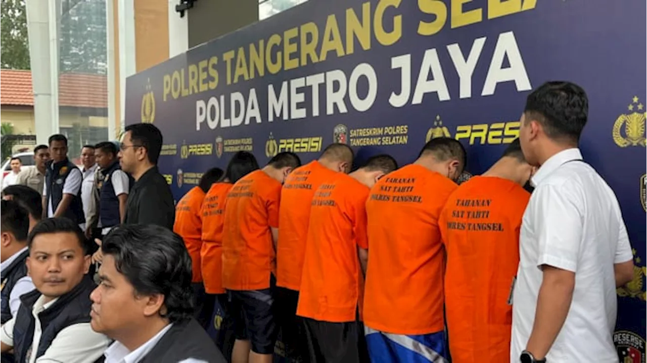 Polres Tangsel Ungkap Situs Judi Online Beromzet Miliaran Rupiah, Tangkap 7 Orang Tersangka