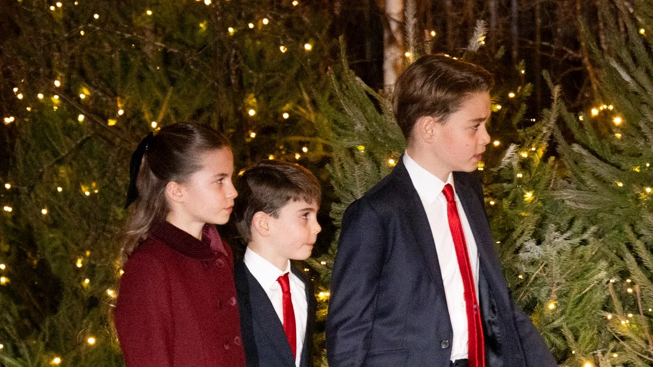 Prince George, Princess Charlotte, and Prince Louis Are Fully in the Holiday Spirit