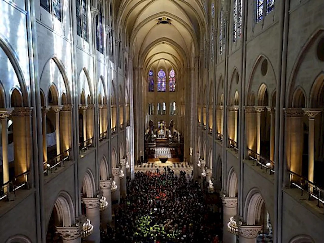 Wiedereröffnung von Notre-Dame in Paris