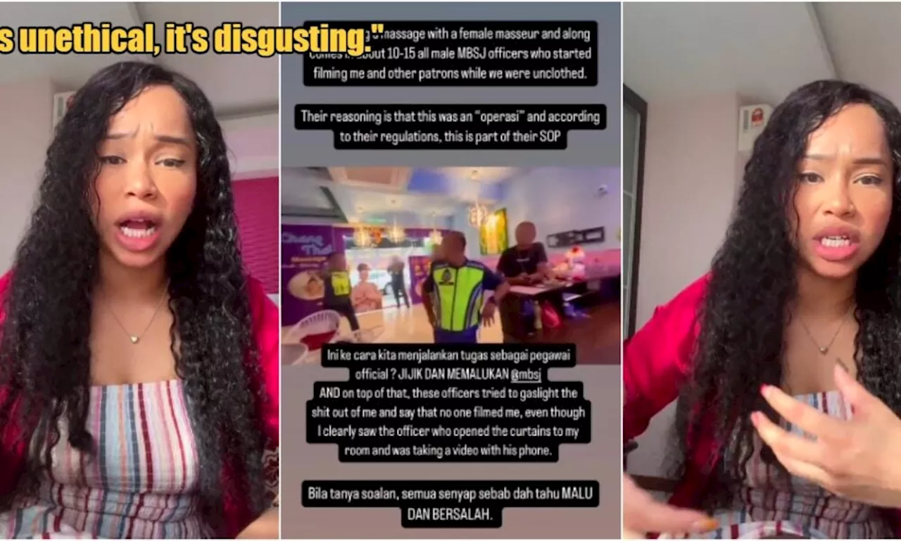 Malaysian Rapper Zamaera Confronts MBSJ Officers For Allegedly Filming Her In Unclothed State