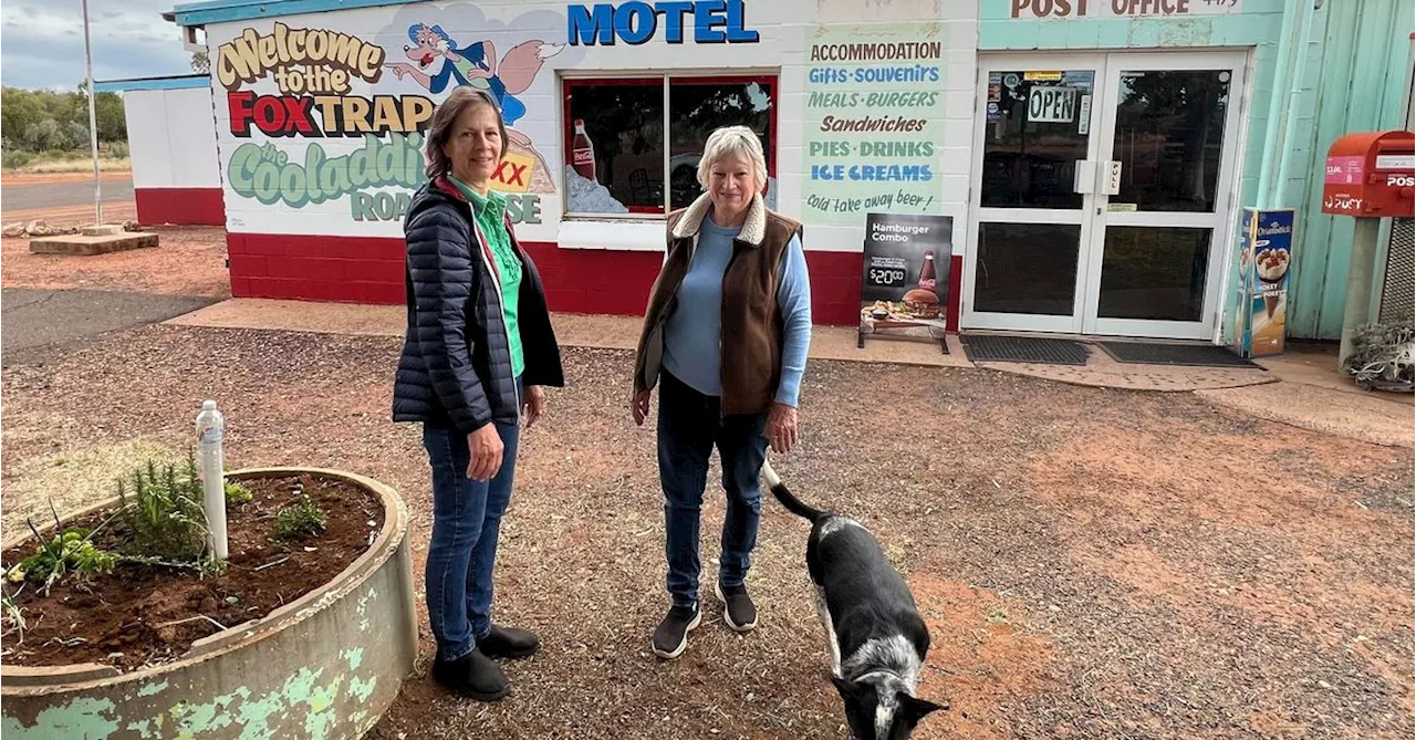 Inside Australia's smallest town where the only two residents run the local post office, pub and grocery store