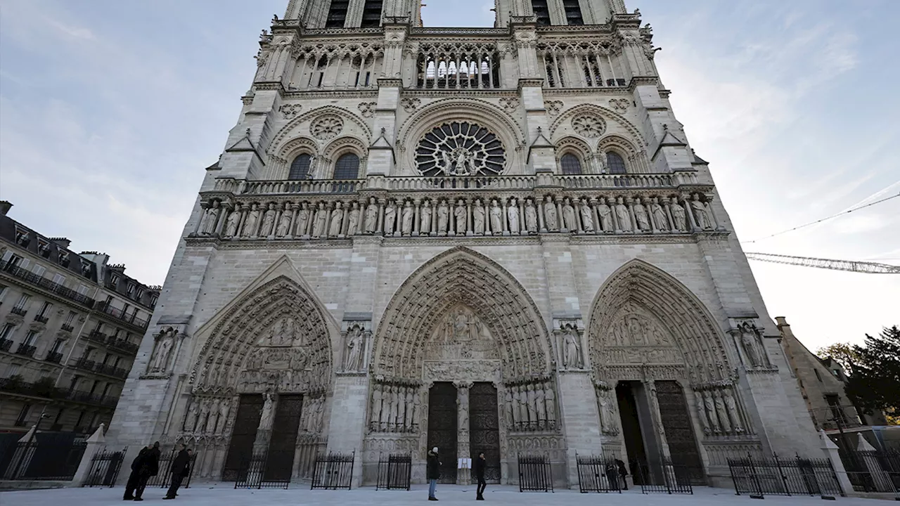 Notre Dame Cathedral reopens its doors to Macron and other world leaders in a rare symbol of unity